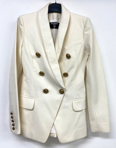 Balmain zweireiher blazer - zweireiher,