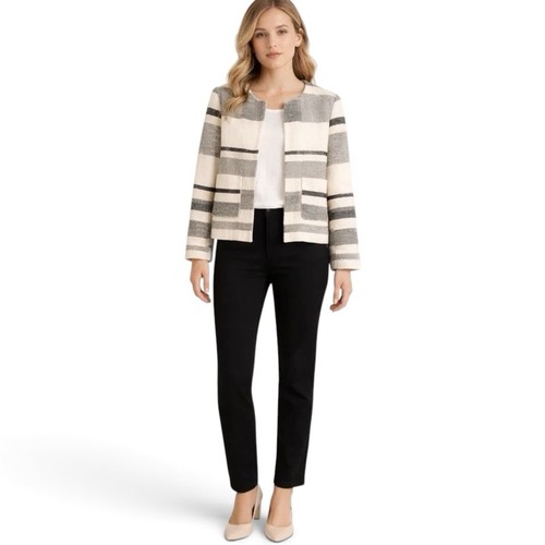 Zara striped tweed jacket - zara,