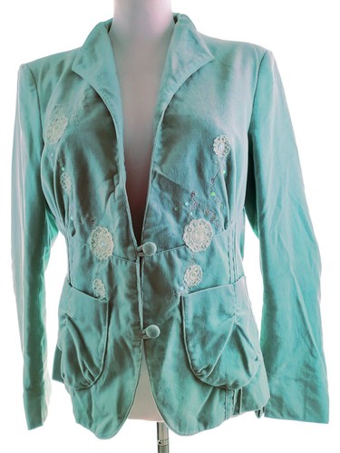 Boho vintage blazer grün - boho,